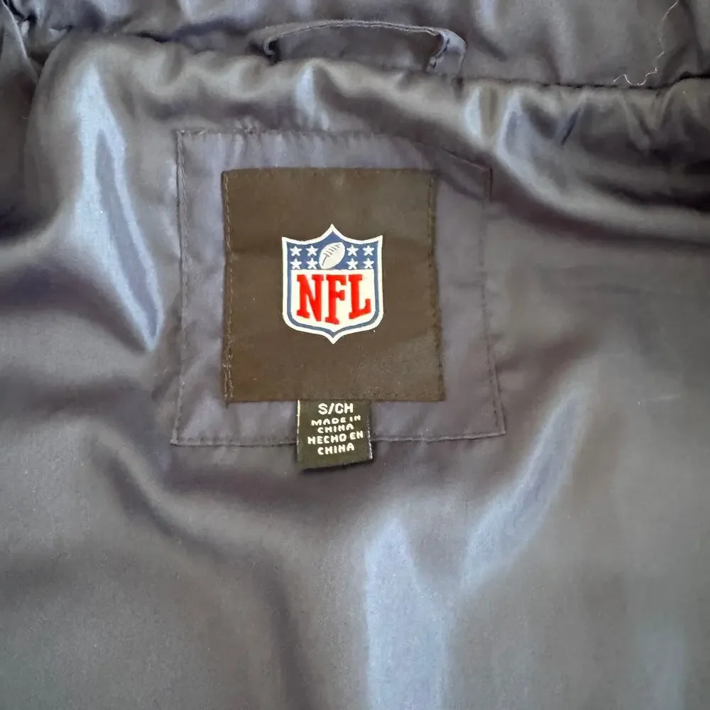 NWOT NFL Apparel Dallas Cowboys Logo Full Zip Lightweight Puffer Vest Mens Small - Picture 5 of 10